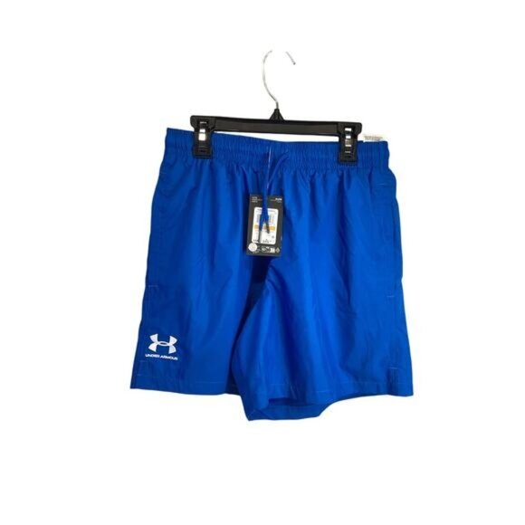 Preppy Streetwear Coquette Utility Under Armour Mens Shorts Small Blue - Picture 1 of 7